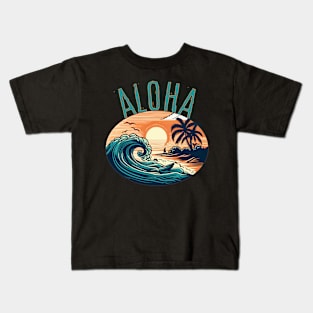 Bring Island Aloha into Your Life! Kids T-Shirt